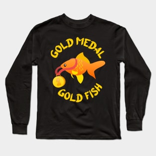 Gold Medal Gold Fish Long Sleeve T-Shirt